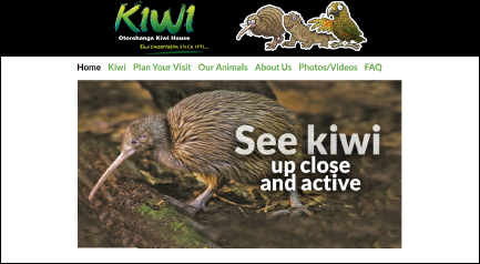 Otorohanga Kiwi House Logo