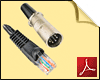 Icon: Datasheet - DMX Cable XLR to RJ45