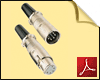 Icon: Datasheet - DMX Cable XLR to XLR